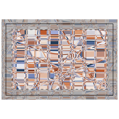 Modern Quilted Placemat "WRAP" col. Mirage - Stylish Table Decor for Every Occasion