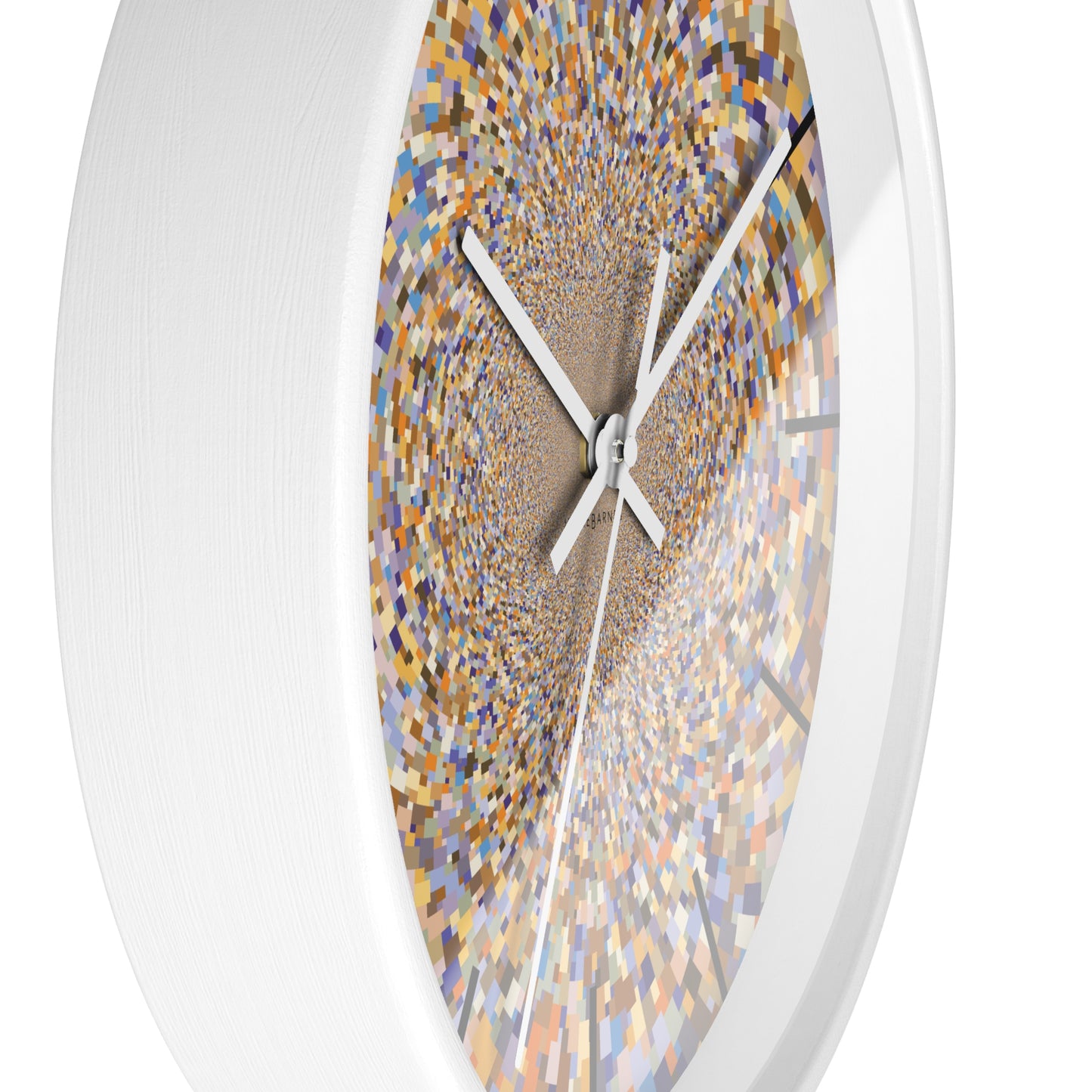 "SCHADTT" JB custom designed Wall Clock  *click to select your base color + hands that best matches your space