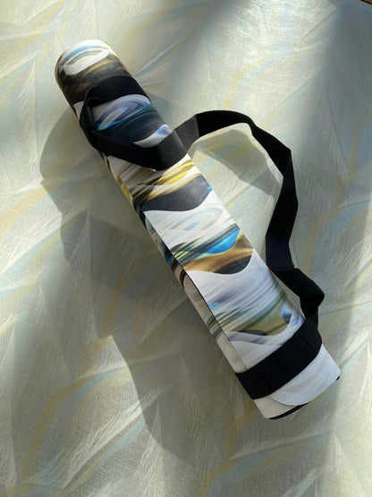 Rubber Yoga Mat "SINE"  Jhane Barnes custom design