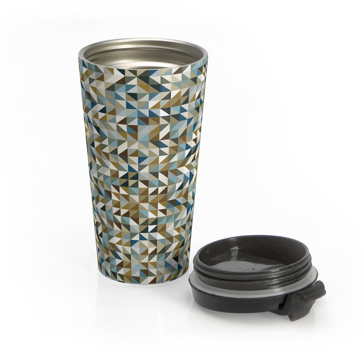 "TRITILES"  Stainless Steel Travel Mug