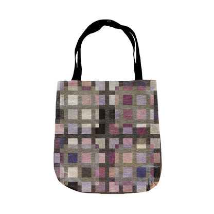 Woven Tote Bag "SQUARZE" col. Ocean Alchemy